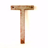 Vintage Industrial Metal Letter "T" Marquee Sign, 10 inches tall (c.1950s) N2 - thirdshift