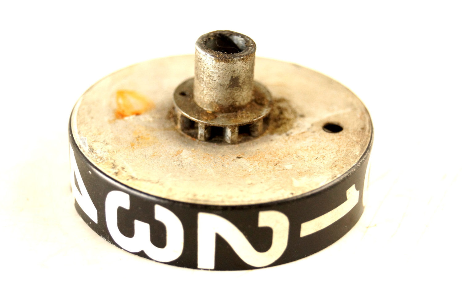 Vintage Metal Number Wheel, Number 0 - 9 (c.1950s) N3 - thirdshift