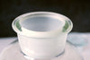Vintage Glass Apothecary Jar with Glass Stopper, Large 12" tall (c.1950s) - Science Pharmacy Jar - thirdshift