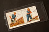 Vintage "Household Hints" Cigarette Card #44 "Making a Concrete Wall" (c.1936) - thirdshift