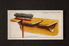 Vintage "Household Hints" Cigarette Card #3 "A Broom Rack" (c.1936) - thirdshift