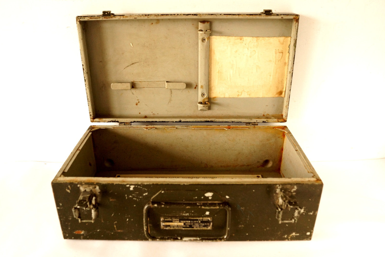 Vintage top suitcase handles