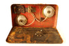Vintage Danger Flashing Safety Light Sign in Red by Road Guardian, SWANK (c.1950s) - thirdshift