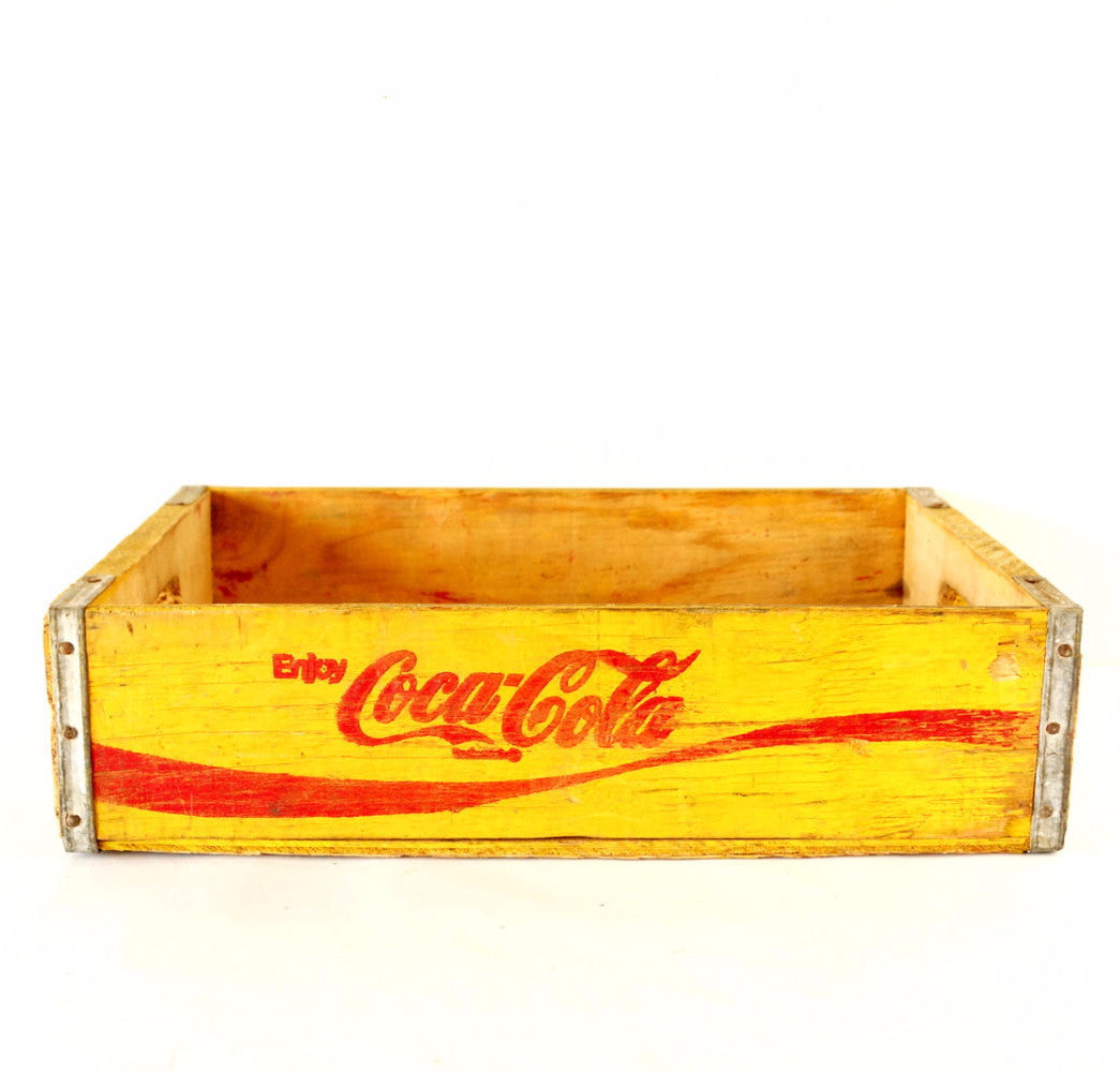 Vintage Coca-Cola Wooden Beverage Crate #1-80, Coke Crate in Vintage Coca-Cola Wooden Beverage Crate #1-80, Coke Crate in