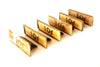 Vintage Metal Price Tag Holder with 10 Cent Price Tag, Set of 6 (c.1900s) - thirdshift