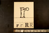Vintage Letter "R" Flashcard / Phonics Card (c.1941) - thirdshift