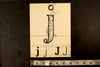 Vintage Letter "J" Flashcard / Phonics Card (c.1941) - thirdshift