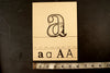 Vintage Letter "A" Flashcard / Phonics Card (c.1941) - thirdshift