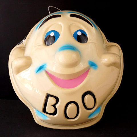 Vintage Ghost Mask "BOO" for Halloween (c1950s) N3 - thirdshift