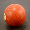 Vintage / Antique Clay Billiard Ball Orange Number 13, Standard Pool Ball Size (c.1910s) - thirdshift