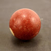 Vintage / Antique Clay Billiard Ball Burgundy Number 7, Standard Pool Ball Size (c.1910s) - thirdshift