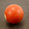 Vintage / Antique Clay Billiard Ball Orange Number 13, Standard Pool Ball Size (c.1910s) - thirdshift