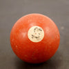 Vintage / Antique Clay Billiard Ball Orange Number 13, Standard Pool Ball Size (c.1910s) - thirdshift