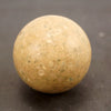 Vintage / Antique Clay Billiard White Cue Ball, Standard Pool Ball Size (c.1910s) - thirdshift