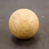 Vintage / Antique Clay Billiard White Cue Ball, Standard Pool Ball Size (c.1910s) - thirdshift