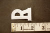 Vintage Metal Sign Letter "R" with Base, 1-13/16 inches tall (c.1950s) - thirdshift