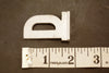Vintage Metal Sign Letter "D" with Base, 1-13/16 inches tall (c.1950s) - thirdshift