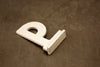 Vintage Metal Sign Letter "P" with Base, 1-13/16 inches tall (c.1950s) - thirdshift