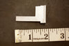 Vintage Metal Sign Letter "L" with Base, 1-13/16 inches tall (c.1950s) - thirdshift