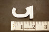 Vintage Metal Sign Letter "C" with Base, 1-13/16 inches tall (c.1950s) - thirdshift