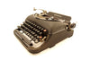 Vintage Remington Rand Model 5 Portable Typewriter with Red Key (c.1930s) - thirdshift