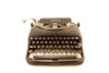 Vintage Remington Rand Model 5 Portable Typewriter with Red Key (c.1930s) - thirdshift
