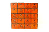 Vintage Dorman Parts Drawer Hardware Bin with 20 Drawers in Rustic Orange (c.1950s) N1 - thirdshift