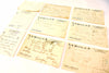 Vintage / Antique Handwritten Medical Prescriptions, Set of 9 (c.1901) N2 - thirdshift