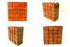 Vintage Dorman Parts Drawer Hardware Bin with 20 Drawers in Rustic Orange (c.1950s) N1 - thirdshift