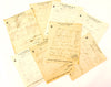 Vintage / Antique Handwritten Medical Prescriptions, Set of 8 (c.1901-02) N1 - thirdshift