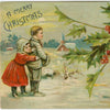 Digital Download "A Merry Christmas" Christmas Postcard (c.1906) - Instant Download Printable - thirdshift